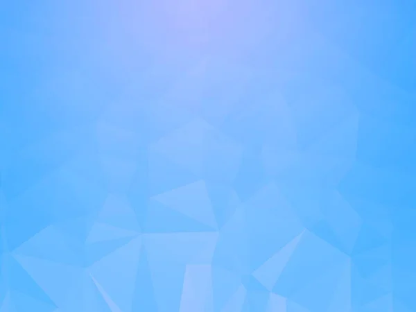 Blauwe Veelhoekige Mozaïek Achtergrond Creatieve Design Sjablonen — Stockfoto