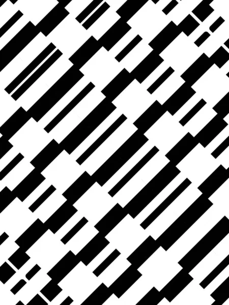 黒の斜線でシームレスなパターン — ストック写真