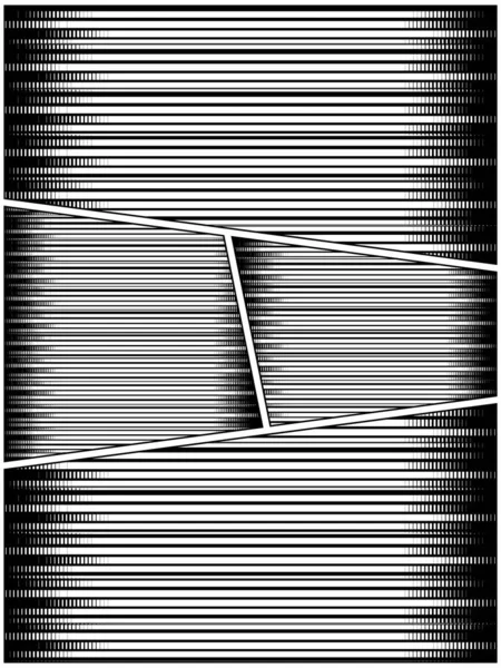 Monochrome Texture Black White Lines Illustration — Foto Stock