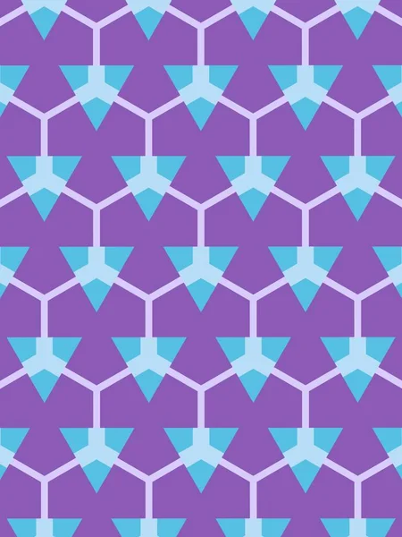 Pattern Geometric Shapes Illustration — Stockfoto