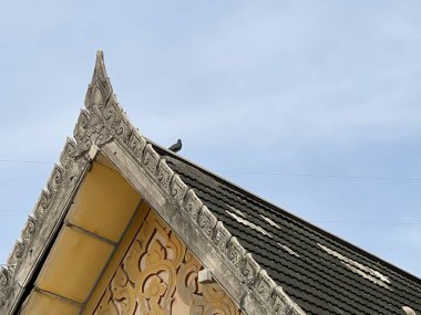 the beautiful architecture of the city of the capital of Thailand