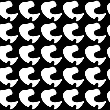 seamless pattern of abstract lines. illustration