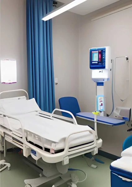 Empty Room Modern Hospital — Stockfoto