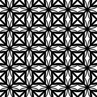 geometrik şekilli kusursuz desen, illüstrasyon