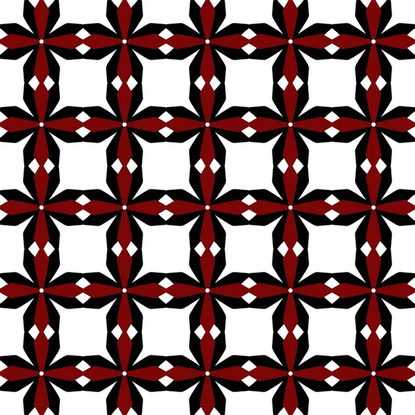 Nahtloses Muster Mit Geometrischen Formen Illustration — Stockfoto