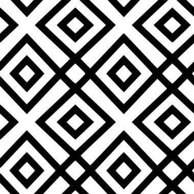 seamless pattern in geometric ornamental style