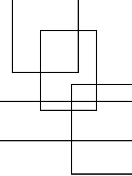 Abstrakt Geometrisk Bakgrund Med Kvadrater — Stockfoto