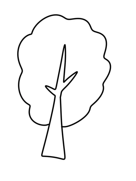 Ilustração Ícone Árvore — Fotografia de Stock