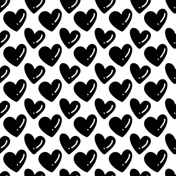Seamless Pattern Hearts Illustration — Stock Photo, Image