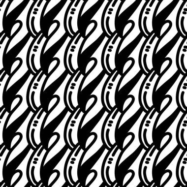 Soyut geometrik şekilli kusursuz desen