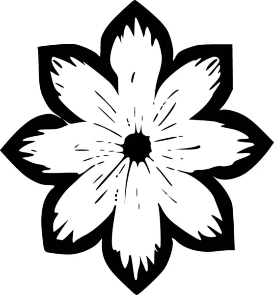 Kwiat Ikona Web Prosta Ilustracja — Zdjęcie stockowe