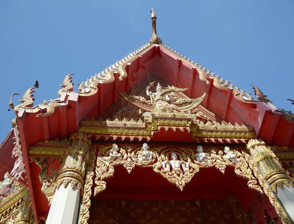 Храм Королевского Дворца Городе Таиланд — стоковое фото