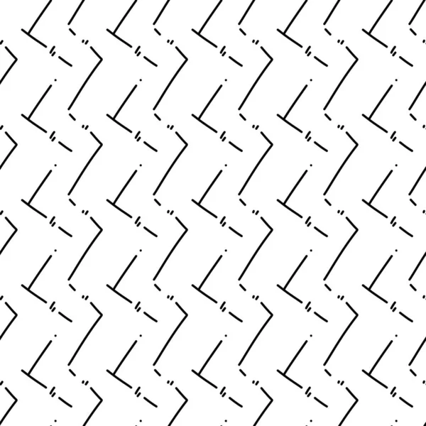 Nahtlose Muster Abstrakter Geometrischer Formen Illustration — Stockfoto