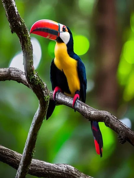 colorful bird, flora and fauna