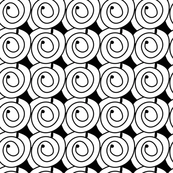 抽象的な形をしたシームレスなパターンのベクトル図 — ストック写真