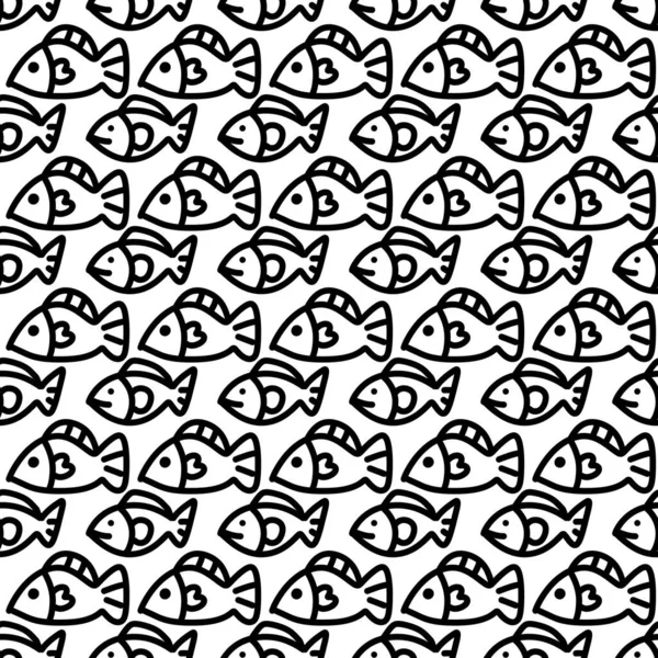 Black White Abstract Pattern Illustration — 스톡 사진