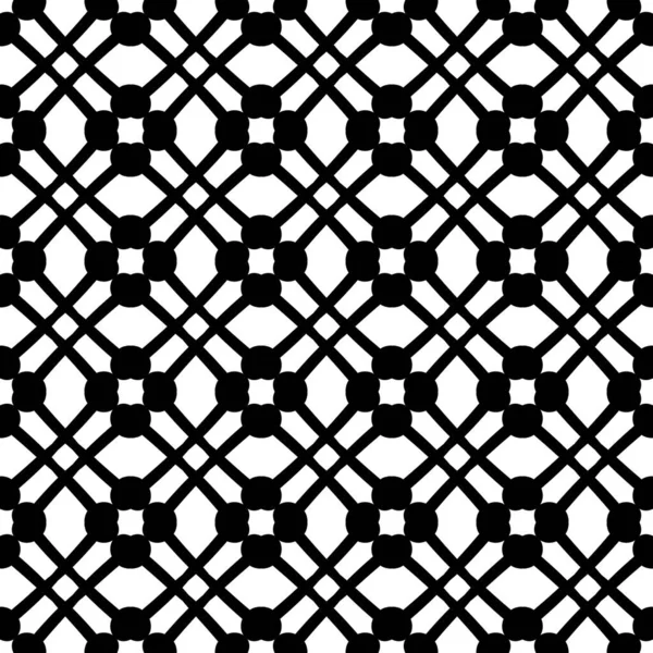Černá Bílá Abstraktní Geometrická Vzor — Stock fotografie