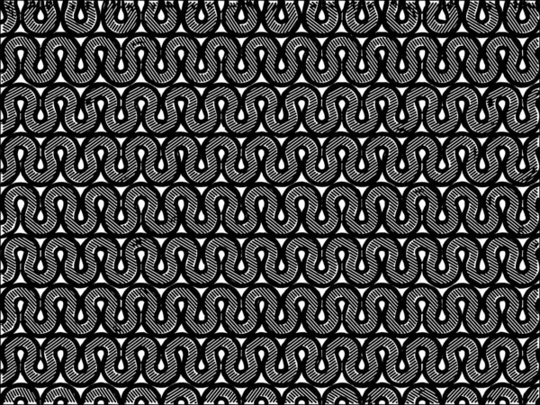 Design Monochrome Zigzag Pattern Abstract Interlaced Background — Stockfoto