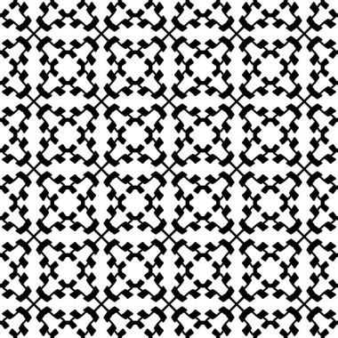 Soyut geometrik şekilli kusursuz desen