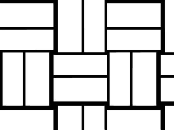 Абстрактный Геометрический Фон Черно Белых Цветах — стоковое фото