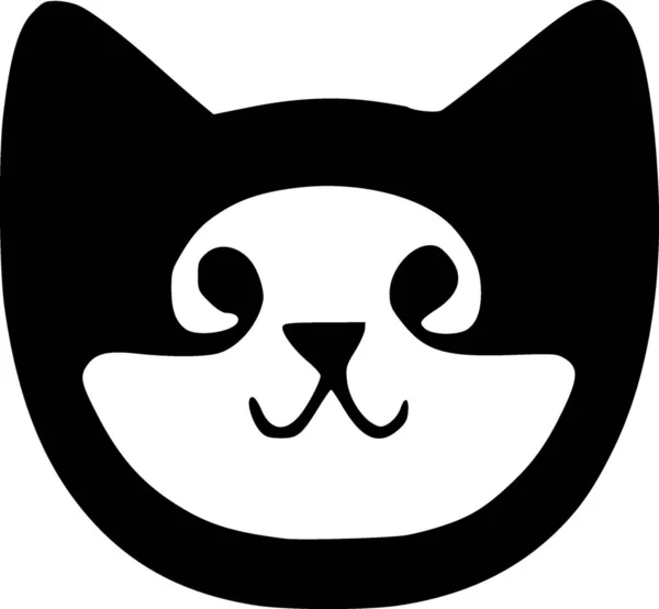 Illustration Cat Shape — Fotografia de Stock