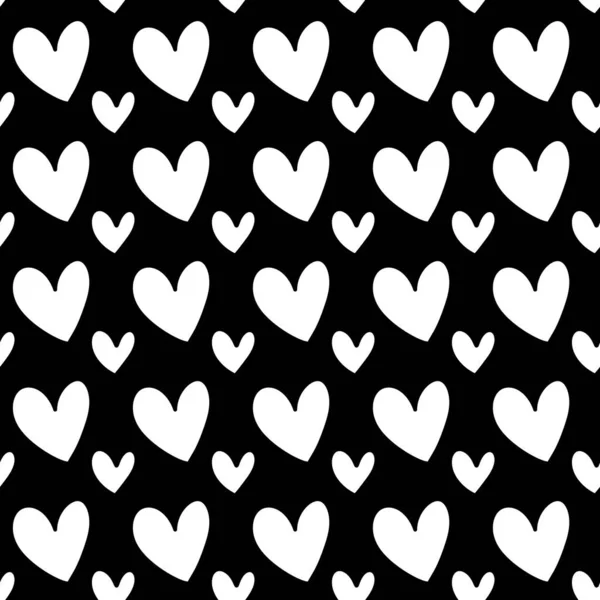 Illustration Hearts Pattern Valentine Day — ストック写真