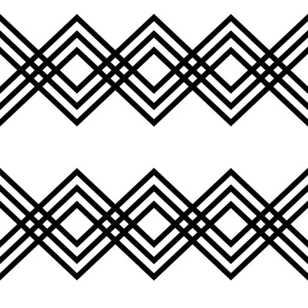 Patrón Sin Costuras Con Formas Geométricas Ilustración — Foto de Stock