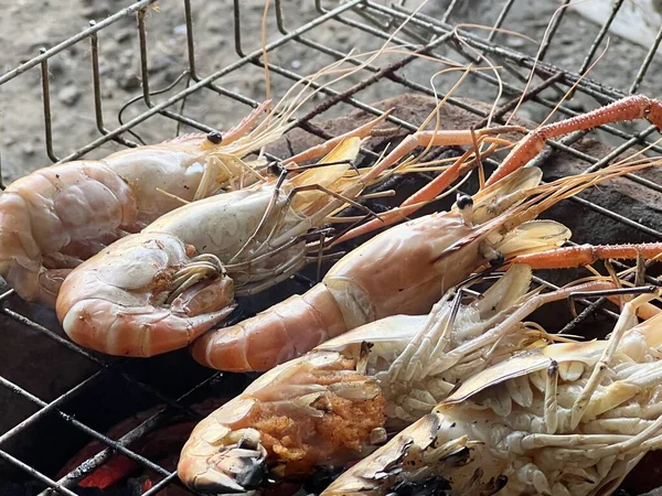 Seafood Segar Panggangan — Stok Foto