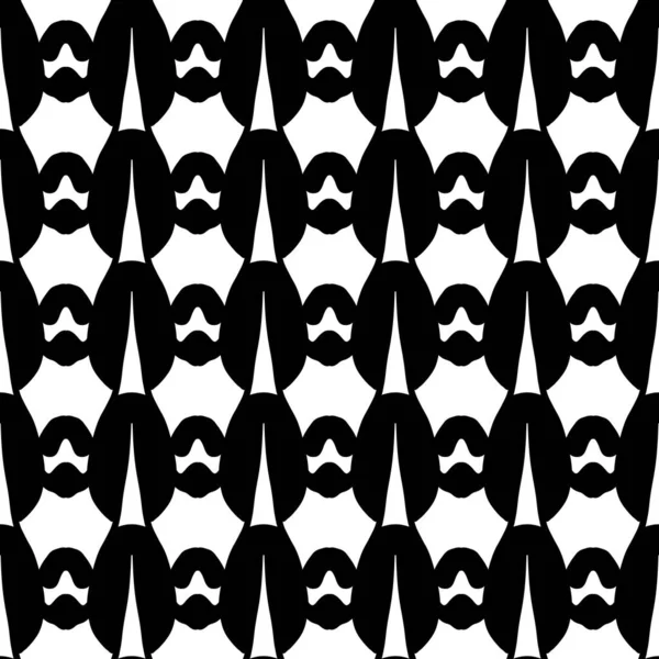 seamless pattern with black and white lines. abstract background.