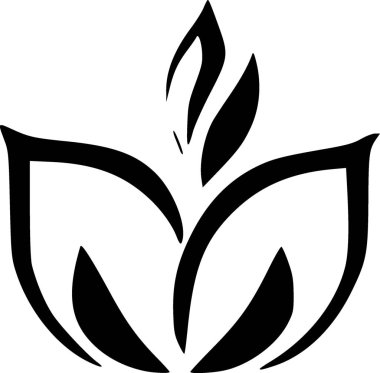 Güzel bir çiçek arkaplanının çizimi