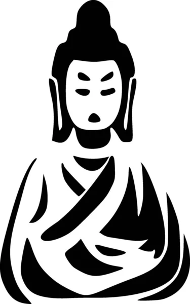 Будда Простая Иллюстрация — стоковое фото
