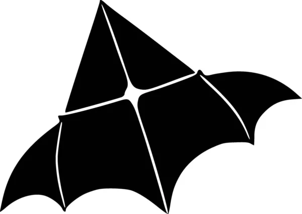 Illustration Flying Bat —  Fotos de Stock