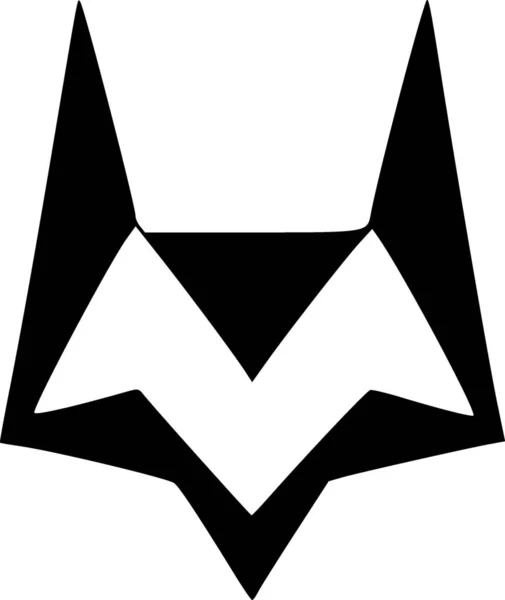 Een Wolf Web Icoon Eenvoudige Illustratie — Stockfoto