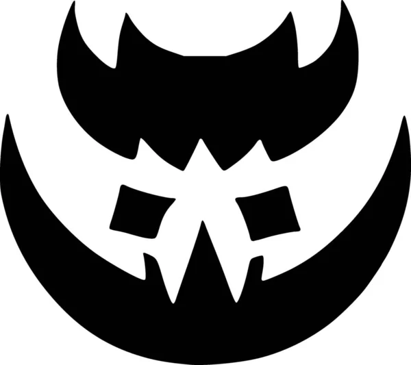 Halloween Icon Illustration Isolated White Background — Stok fotoğraf