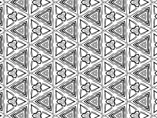 Абстрактный Геометрический Орнаментальный Бесшовный Рисунок Дизайн Фон — стоковое фото