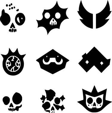 illustration of icon shape web