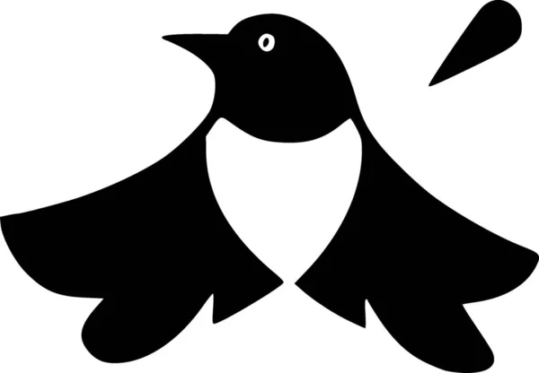 Taube Web Symbol Einfache Illustration — Stockfoto