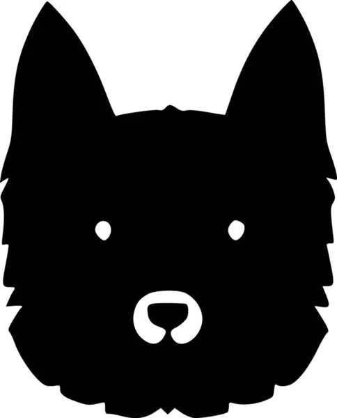 Hond Web Icoon Eenvoudige Illustratie — Stockfoto