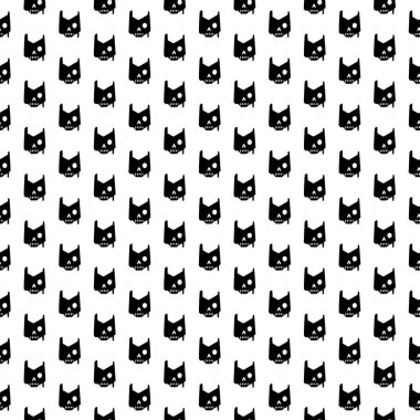 Elle çizilmiş elementlerle kusursuz desen. resimleme.