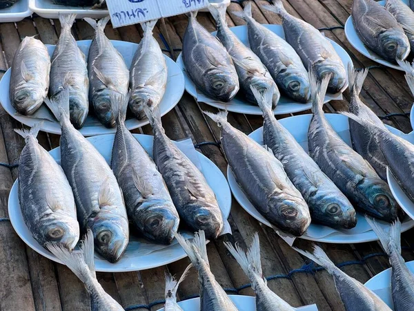 Färsk Fisk Marknaden — Stockfoto