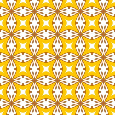 Soyut geometrik şekilli kusursuz desen