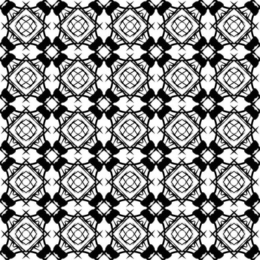 Soyut geometrik şekilli kusursuz desen