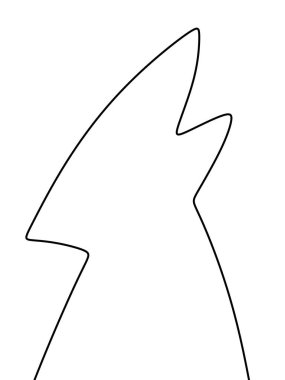 art line of abstract shape