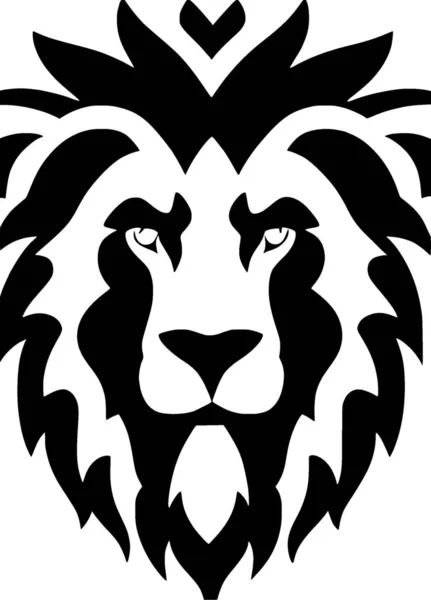 lion head tattoo illustration