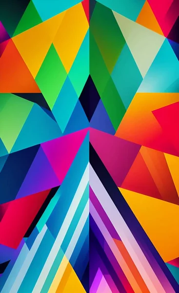 abstract background with colorful squares for your design. illustration