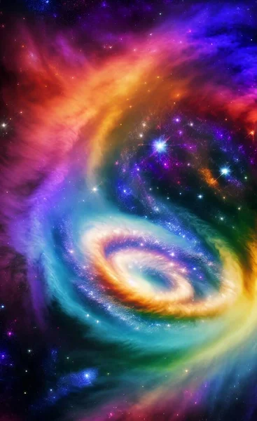 Beautiful Nebula Space Elements Image Furnished — Stock Photo, Image