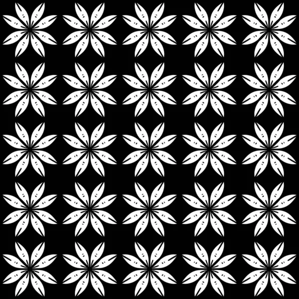 seamless pattern of flower shape