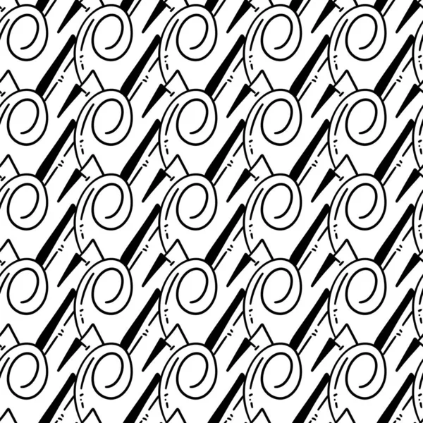 Abstrakte Nahtlose Muster Mit Linien — Stockfoto