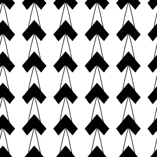 Patrón Sin Costuras Con Formas Geométricas Ilustración —  Fotos de Stock