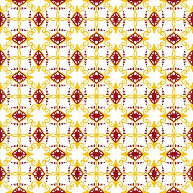 Soyut geometrik şekillerin kusursuz deseni. resimleme